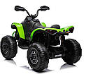 Дитячий акумуляторний квадроцикл Maverick Quad Зелений, фото 5