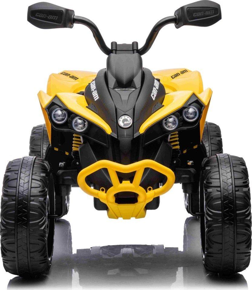 Дитячий акумуляторний квадроцикл Maverick Quad Жовтий, фото 1