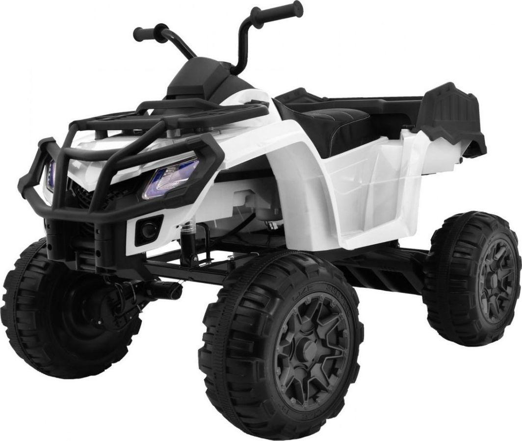 Дитячий акумуляторний квадроцикл Quad XL Білий, фото 1