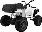 Дитячий акумуляторний квадроцикл Quad XL Білий, фото 5