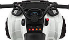 Дитячий акумуляторний квадроцикл Quad XL Білий, фото 10