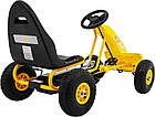 Дитячий педальний картинг Чемпіон 3+ Жовтий, фото 6