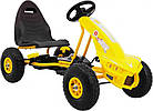 Дитячий педальний картинг Чемпіон 3+ Жовтий, фото 10