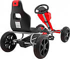 Дитячий педальний картинг Grand Ride 3+ Червоний, фото 8