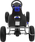 Дитячий педальний картинг Grand Ride 3+Синій, фото 7