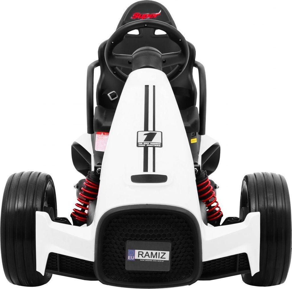 Дитячий акумуляторний картинг Bolid XR-1 Білий, фото 1