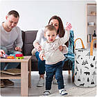 Кошик для іграшок Nukido білий, фото 8