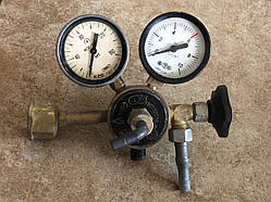 УР-2 Редуктор балонний вуглекислотний малогабаритний з краником тонкого регулювання (стер-НОВІР!!!!