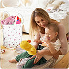 Кошик для іграшок Nukido білий в зірочки, фото 5