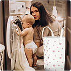 Кошик для іграшок Nukido білий в зірочки, фото 6