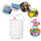 Кошик для іграшок Nukido білий в зірочки, фото 10