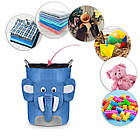 Кошик для іграшок Nukido блакитний слоник, фото 10