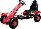 Дитячий педальний картинг Racing XL 3+ Червоний, фото 5