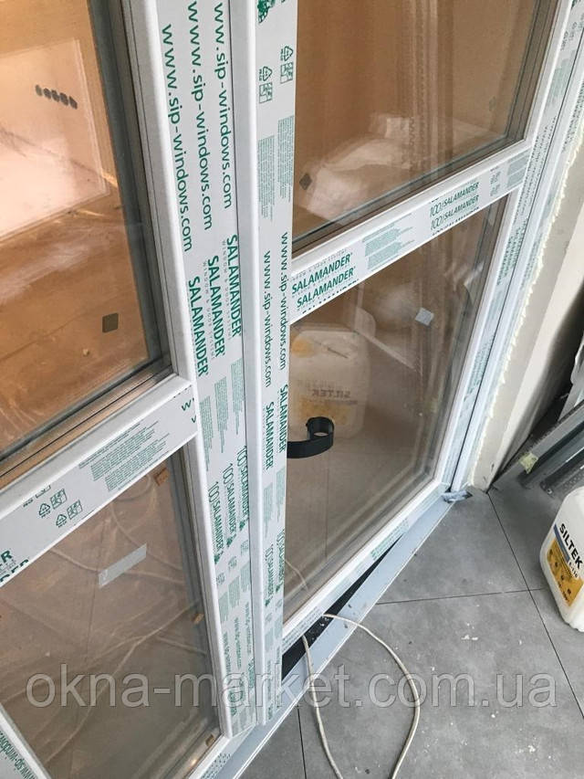 Металопластикові вхідні двері SALAMANDER Київ