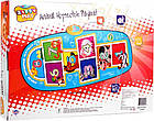 Інтерактивна гра в класики Килимок для дітей 3+ синій Звуки 8 тварин, фото 3