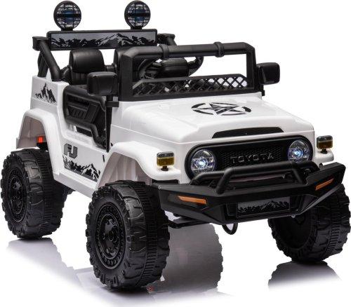 Дитяча акумуляторна машинка Toyota FJ Cruiser Біла, фото 1