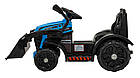 Дитячий акумуляторний трактор-бульдозер G320 Синій, фото 4