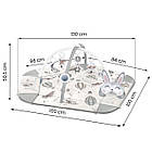 Розвивальний килимок 100 х 100 см Повітряні кулі Nukido, фото 7