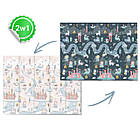 Килимок розкладний дитячий 200 x 150 x 1 см Nukido NK-341 Фортеця День-Ніч, фото 5