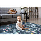 Килимок розкладний дитячий 200 x 150 x 1 см Nukido NK-341 Фортеця День-Ніч, фото 7