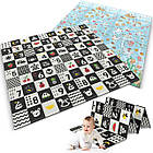 Килимок розкладний дитячий 200 x 180 x 1 см Nukido NK-340 Океан-Цифри, фото 10