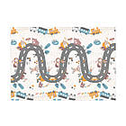 Килимок розкладний дитячий 200 x 150 x 1 см Nukido NK-341 Потяг-Цифри, фото 7