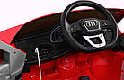 Дитяча акумуляторна машинка Audi Q8 Червона, фото 8