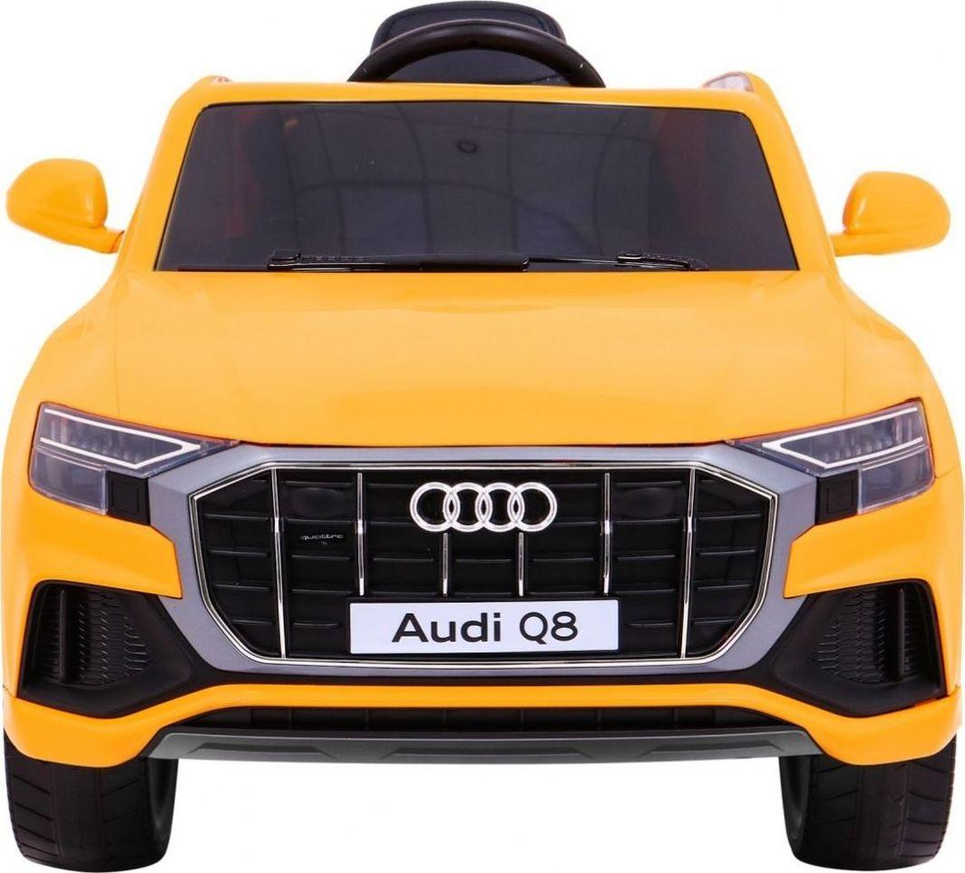 Дитяча акумуляторна машинка Audi Q8 Жовта, фото 1