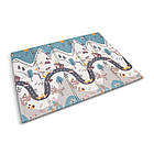 Килимок розкладний дитячий 200 x 150 x 1 см Nukido NK-341 Дорога-Сафарі, фото 2