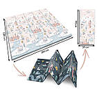 Килимок розкладний дитячий 200 x 180 x 1 см Nukido NK-340 Фортеця День-Ніч, фото 6