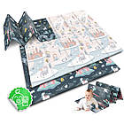 Килимок розкладний дитячий 200 x 180 x 1 см Nukido NK-340 Фортеця День-Ніч, фото 7