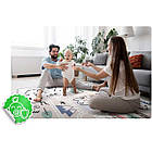 Килимок розкладний дитячий  180 x 150 x 1,5 см Nukido NK-342 Ліс-геометрія бежевий, фото 10