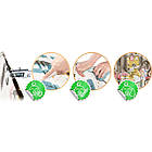 Килимок розкладний дитячий  200 x 180 x 1 см Nukido NK-340 Потяг-Земля, фото 8