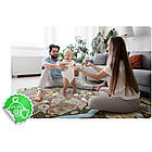 Килимок розкладний дитячий  200 x 180 x 1 см Nukido NK-340 Потяг-Земля, фото 9