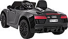 Дитяча акумуляторна машинка Audi R8 Чорна, фото 3