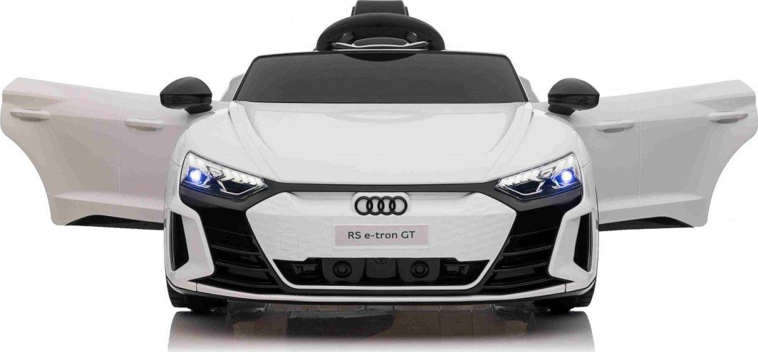 Дитяча акумуляторна машинка Audi RS E-Tron GT Біла, фото 1