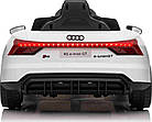 Дитяча акумуляторна машинка Audi RS E-Tron GT Біла, фото 3