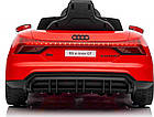 Дитяча акумуляторна машинка Audi RS E-Tron GT Червона, фото 2