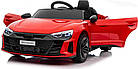 Дитяча акумуляторна машинка Audi RS E-Tron GT Червона, фото 5