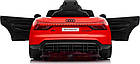 Дитяча акумуляторна машинка Audi RS E-Tron GT Червона, фото 6