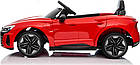 Дитяча акумуляторна машинка Audi RS E-Tron GT Червона, фото 9