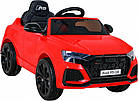 Дитяча акумуляторна машинка Audi RS Q8 Червона, фото 10