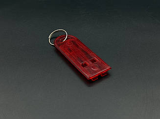 Свисток рятувальний, пластик, помаранчевий. 70х25 мм.