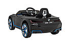 Дитяча акумуляторна машинка BMW i4 Чорна, фото 5