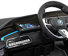 Дитяча акумуляторна машинка BMW i4 Чорна, фото 10