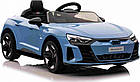 Дитяча акумуляторна машинка Audi RS E-Tron GT Синя, фото 9