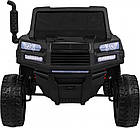 Дитяча акумуляторна машинка Farmer Truck Чорна, фото 2
