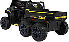 Дитяча акумуляторна машинка Farmer Truck Чорна, фото 5