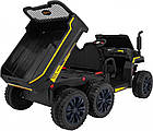 Дитяча акумуляторна машинка Farmer Truck Чорна, фото 7