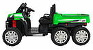 Дитяча акумуляторна машинка Farmer Truck Зелена, фото 4